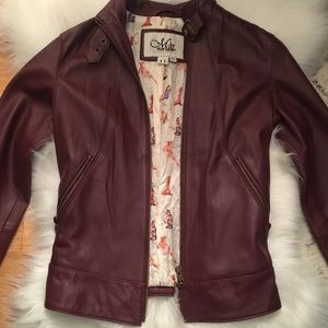 Miss Top Gun Leather Jacket